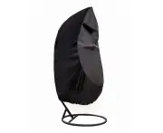 Sunrain Patio Hanging Egg Chair Cover - Waterproof Wicker Egg Swing Chair Covers Garden Furniture