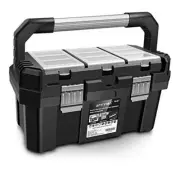 14 Inch Tool box with Removable Tray, Truly Strong and Durable For Craft