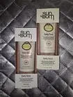 Sun Bum GLOW 30 MOISTURIZING SUNSCREEN Face Lotion, 2 oz. Lot Of 2