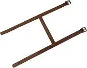 Yoga Mat Strap Gym Mats Sofas Block Playing Board Yoga Pants Women Gym Towel Pilates Sleeping Squat Position Mat Non Accessories Rope Indoor Home Alignment Rack Leather Light Brown
