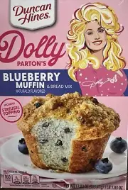 Duncan Hines Dolly Parton's Blueberry Muffin & Bread Mix 17.83 oz