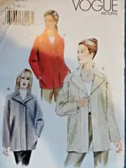 VOGUE Misses 3 STYLE CASUAL JACKET PATTERN # P939 Sz 8-12 UNCUT FF OUT OF PRINT