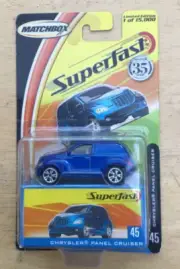 NIP MATCHBOX SUPERFAST CHRYSLER PANEL CRUISER #45 2004 New in Package