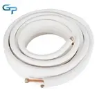50 Feet Install Kit Fit For Mini Split Heat Pump Systems 1/4" - 1/2" Dia. White