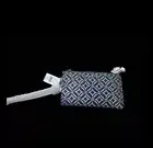 Michael Kors Wristlet Clutch Optic White And Aluminum Jet Set NWT