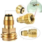 BBQ Propane Gas Refill Adapter 1Lb Cylinder Tank Coupler Heater Bottle Tool NEW