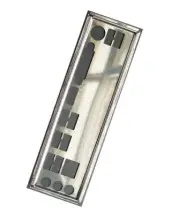 IO I/O Shield For Gigabyte AB350-Gaming & B450M DS3H Motherboard Backplate OEM