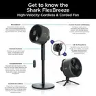 Shark FlexBreeze Indoor/Outdoor Fan with InstaCool Mist Attachment