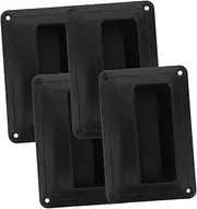 Garneck 4 pcs Plastic Audio Speaker Side Handle Lightweight and Compact Replacement Grip for Stage Speakers Comfortable and Safe Design Suitable for Portable