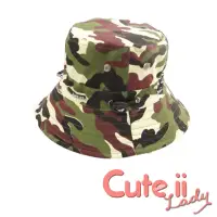 在飛比找momo購物網優惠-【Cute ii Lady】經典款可摺疊便攜防曬遮陽漁夫帽(