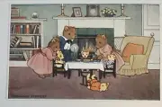 Margaret Tempest Bears Birthday Party # 109 Medici Fantasy Anthropomorphic