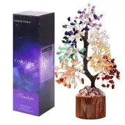7 Chakra Crystal Tree of Life，Birthday Gifts for Women, Healing Crystal and S...