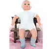 【KEROPPA】可諾帕MIT6~12個月嬰兒厚底止滑短襪x3雙(淺藍配藍)95001-C