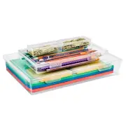 Sorbus Document & Paper Storage Box Set (4 Pc)