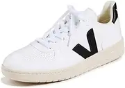 [Veja] Women's V-10 Sneakers, Extra White Black, 7