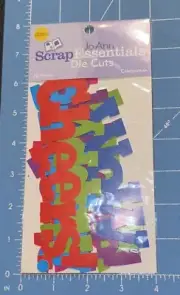 Joann Scrap Essentials Die Cuts 10pc - Celebration