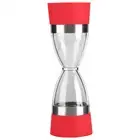 2 in 1 Double ended Manual Kitchen Salt & Pepper Mill Grinder Adjustable Ceramic