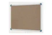 Quartet Penrite 90x60cm Corkboard Office Home Pin Board w Aluminium Frame Brown