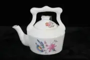 RARE! DISCONTINUED COALPORT FLORAL PATTERN MINI / MINIATURE WATER KETTLE NEW