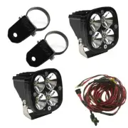 Baja A-Pillar Light Mount 2inch Squadron Pro Combo Pattern Clear Lens Universal