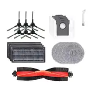 For Bot S10 Pro Ultra X30 / X30 Robot Vacuum Spare Parts Main Side Brush Hepa Filter Mop Rag Dust B