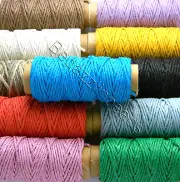 29 Feet 0.50mm Thin Polished Smooth Hemp Bead Cording Thread with 10 Pound Test