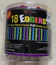 Craft Gear Craft Scissors Set of 18 With Stand Brand New And Sealed