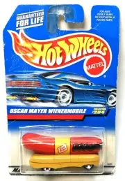 Vtg 1993 Hot Wheels Oscar Mayer Wienermobile # 204, Original Packaging, Diecast