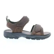 Rockport Rocklake V76682 Mens Brown Leather Strap Sport Sandals Shoes