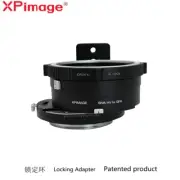 XPimage Double Shift Axis Adapter for Hasselblad V Lens to Fujifilm GFX Camera