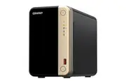 QNAP TS-264-8G 2-Bay desktop NAS 8 GB DDR4 onboard not expandable 2 x 3.5'/2.5' SATA 6Gb/s drive bays 2 x M.2 2280 PCIe Gen 3 x1 slots 2 x 2.5GbE