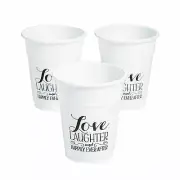 Happily Ever After Plastic Tumblers, Party Supplies, 50 Pieces