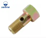 Blox Racing Banjo Bolt Adapter - 12mm 1/8'' NPT part #BXGA-00110 Universal for