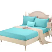 Aqua 1000TC Wrap Around Elastic Fitted Sheet Set