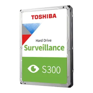 【TOSHIBA 東芝】S300 6TB 3.5吋 5400轉 256MB AV影音監控內接硬碟(HDWT860UZSVA)