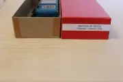 HO Scale Bachmann, 40' Box Car, Operation Lifesaver, Blue, Built