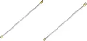 GAROZATION 2pcs High-Pressure Water Car Wash Wand Pressure Washer Wand Extension M22 to 14mm Quick Washers