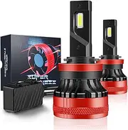 LED Headlight Bulbs 20000 Lumens, 110W Low Beam LED Bulbs, Plug-And-Play Replacement Headlamp Bulbs Kit, Pack of 2,9006