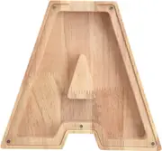 1 Only Ruining Wooden Bench Transparent Look Letter A Initial Shape Attractive Decorative Bench For Home D�cor