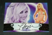 2010 Benchwarmer TIFFANY TOTH Signature #23 Black Ink Autograph PLAYBOY Playmate