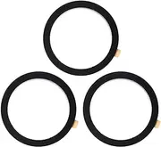 DALSTONE Universal Metal Ring Sticker for Magnetic Charger Compatible with iPhone/Samsung/Android All Cellphones, Magnetic Mount/Phone Holder Conversion Accessories, 3Pcs, Black