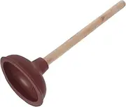 Powerful Handle Bathroom Plunger Heavy Duty Toilet Unclogging Tool Portable Plunger for Drain Cleaning Essential Bathroom Accessory
