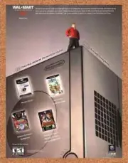 Original 2003 Nintendo GameCube Vintage Wal-Mart Ad - Video Game Art Promo 2