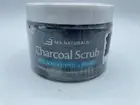 M3 Naturals Charcoal Scrub 12 oz Jar Manufacturer Sealed NEW Collagen Stem Cell