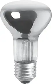 Merriway BH05668 (5 Pcs) R63 Reflector Lamp, 60 Watt, Edison Screw Fitting - Pack of 5 Pieces