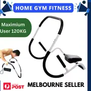 Home Gym Fitness AB Roller Abdominal Crunch Exercise Machine Situp Trainer