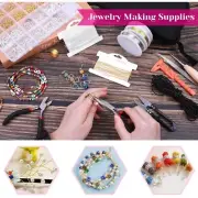 Jewelry Making Supplies Set with Jewellery Wires Findings Tools