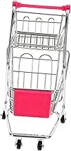 Milisten Child Shopping Cart Toy Small Supermarket Handcart for Boys Girls Mini Plaything