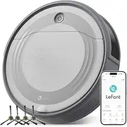 Lefant M310 Robot Vacuum Cleaner, 4500Pa Strong Suction, 7.9cm Thin 28cm Dia, Automatic Self-Charging Small Robotic Vacuum, Wi-Fi/App/Alexa Control, Ideal for Pet Hair Hard Floor