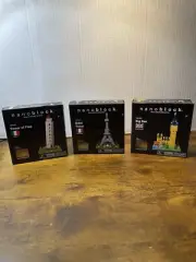 Nanoblock Micro Sized Building Europe Block NBH-030 , NBH-004 , NBH-029
